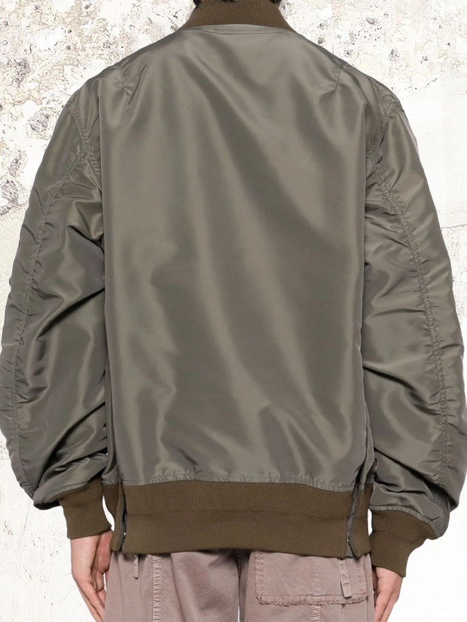 sacai Nylon-Bomberjacke mit Reißverschluss