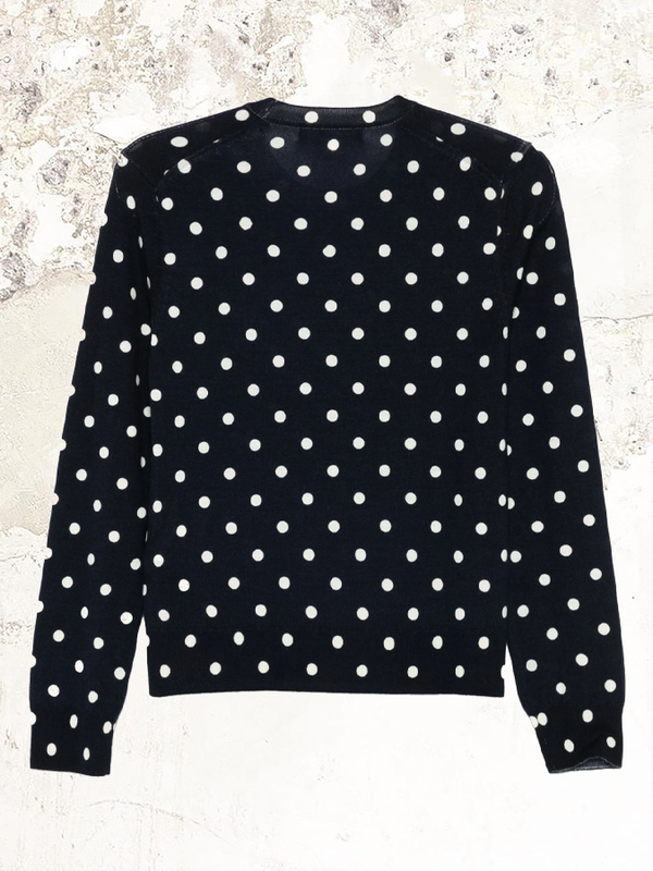 Comme Des Garçons Comme Des Garçons polka-dot sweater