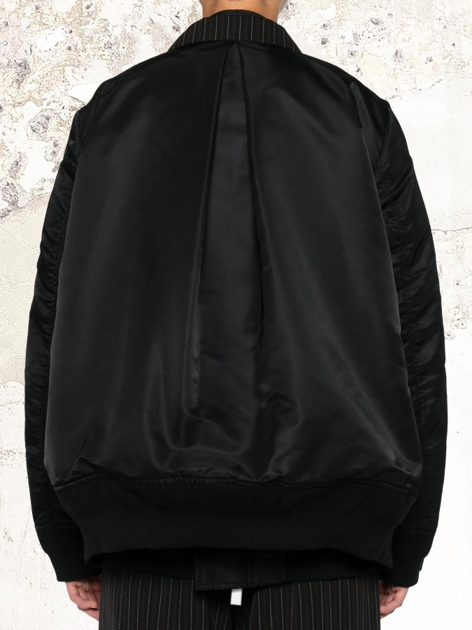 sacai double-breasted jacket