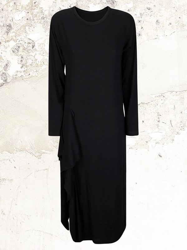 YOHJI YAMAMOTO draped maxi dress