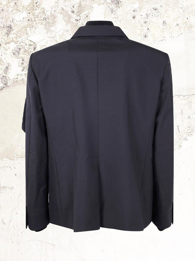 sacai Blazer mit Reißverschluss-Detail