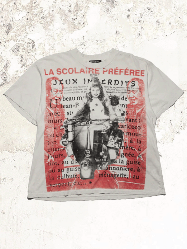 ENFANTS RICHES DÉPRIMÉS LA SCOLAIRE PRÉFÉREE T-SHIRT