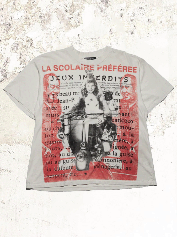 ENFANTS RICHES DÉPRIMÉS LA SCOLAIRE PRÉFÉREE T-SHIRT