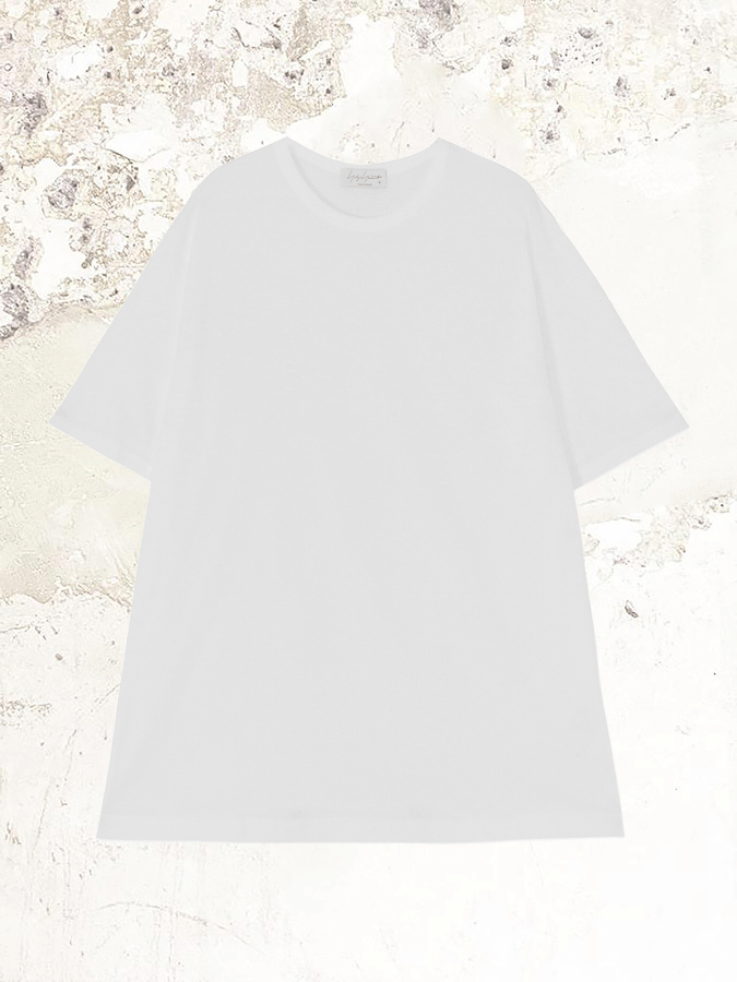 Yohji Yamamoto White Cotton T-Shirt