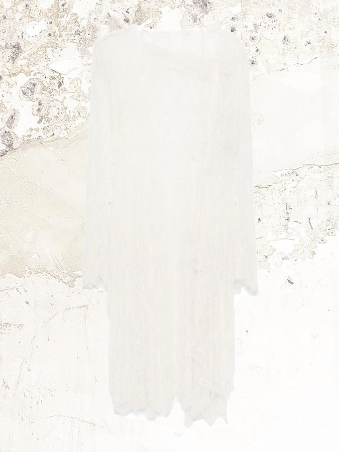 Yohji Yammaoto lace top