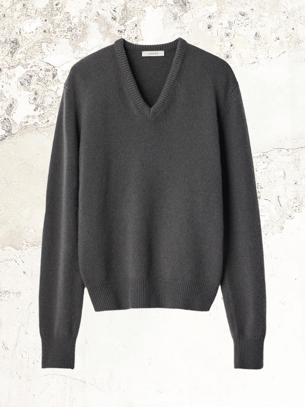 LEMAIRE V-NECK CASHMERE jumper – MDE