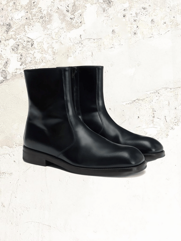 Lemaire ботинки с квадратным носком и застежкой-молнией