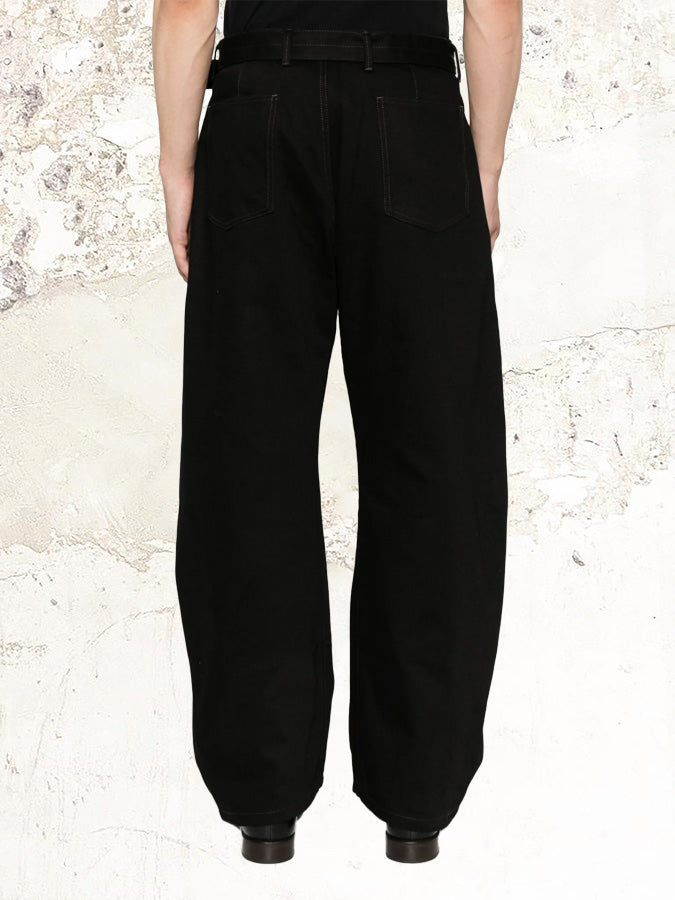Lemaire twisted belted pants