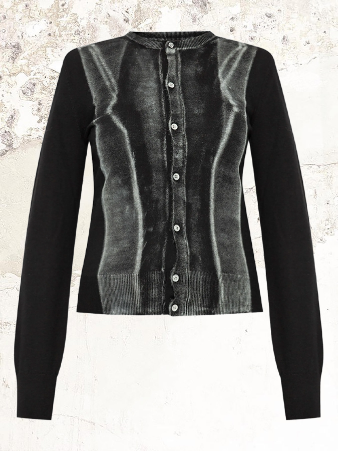 MM6 Maison Margiela virgin wool cardigan