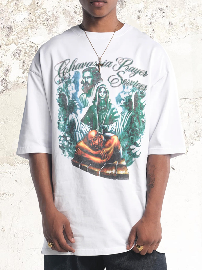 Willy Chavarria Prayer services T-shirt