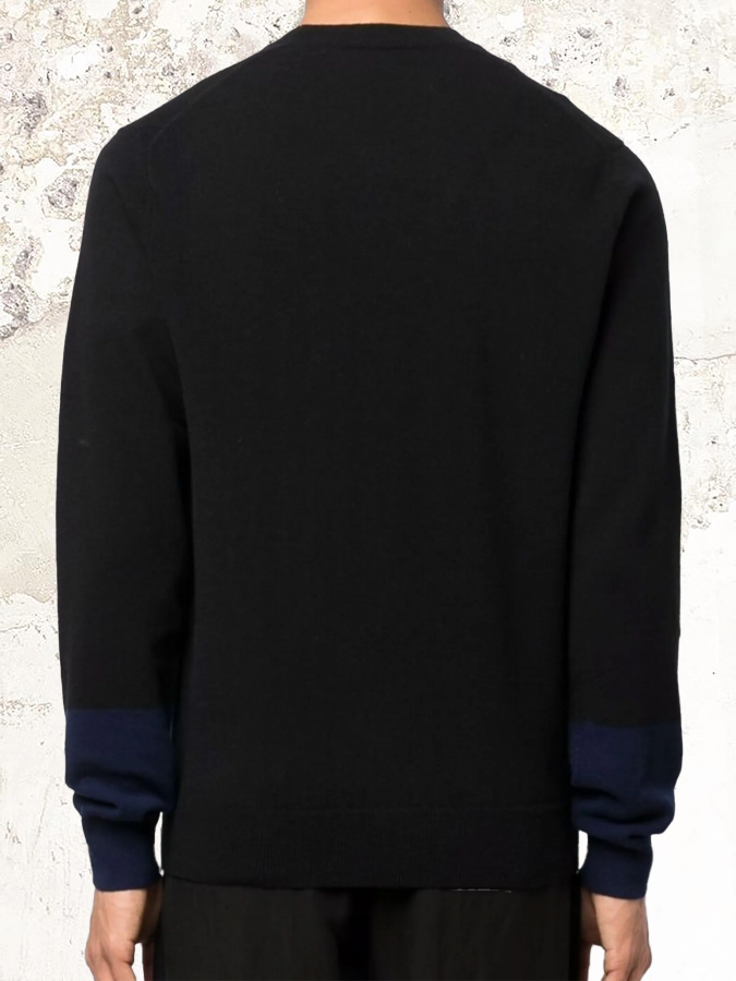 Comme Des Garçons Shirt colourblock jumper