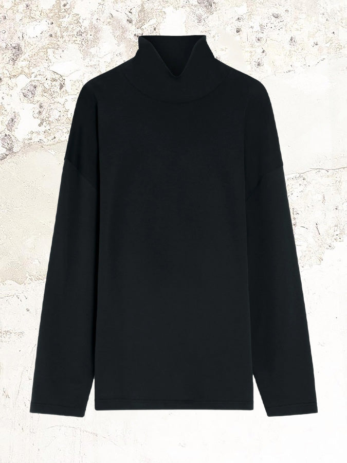 LEMAIRE mock-neck long-sleeve T-shirt