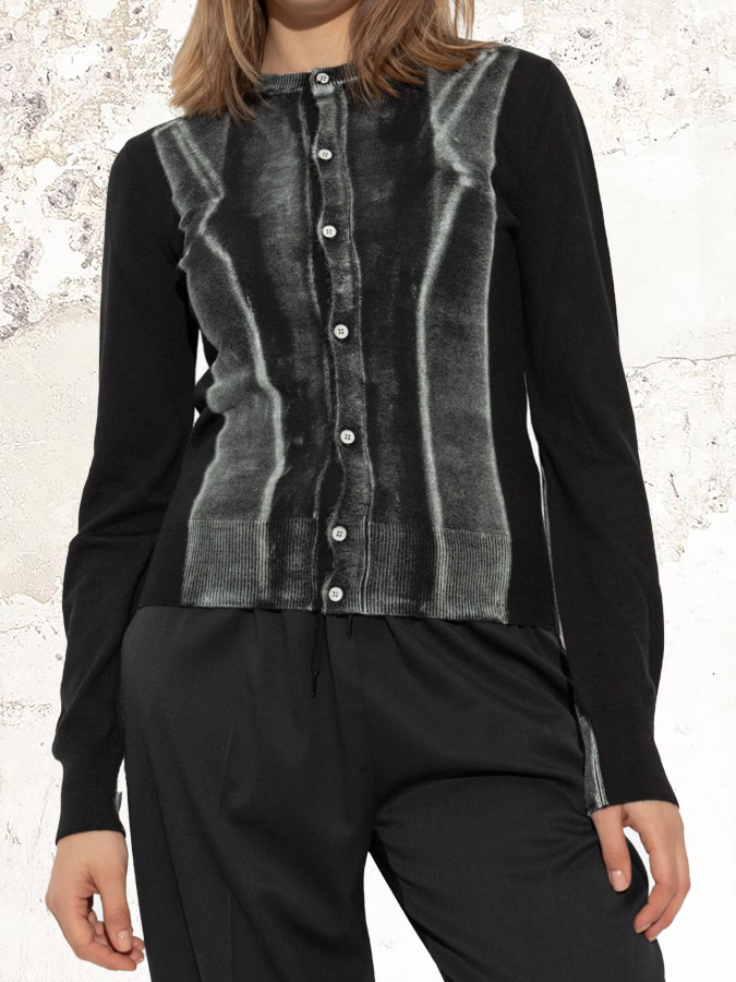 MM6 Maison Margiela virgin wool cardigan