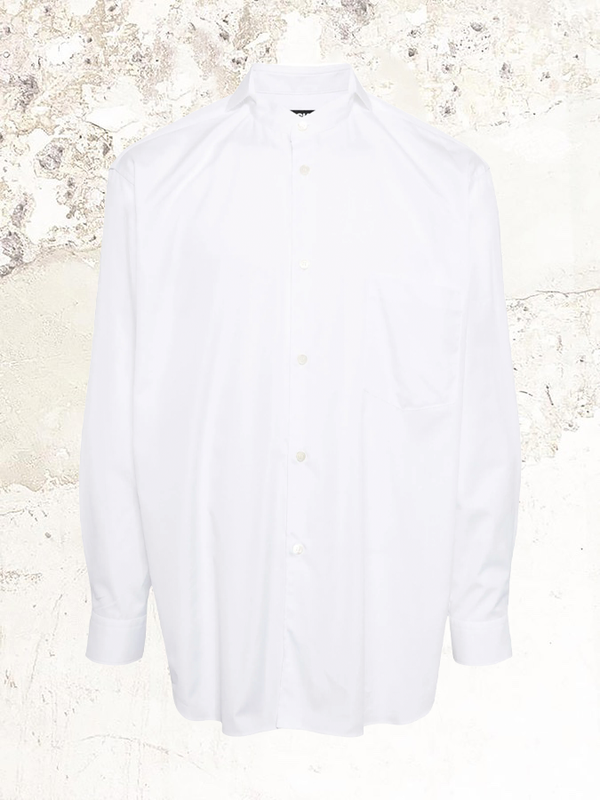 Black Comme Des Garçons Camicia in popeline