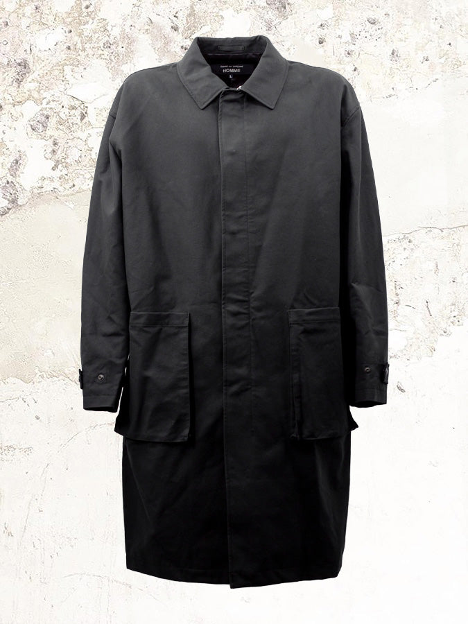 COMME DES GARÇONS HOMME Reißverschluss-Trenchcoat
