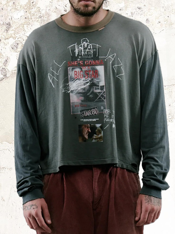 paly star 80 Langarm-T-Shirt