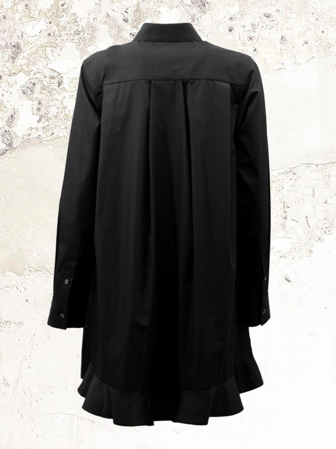 sacai poplin dress