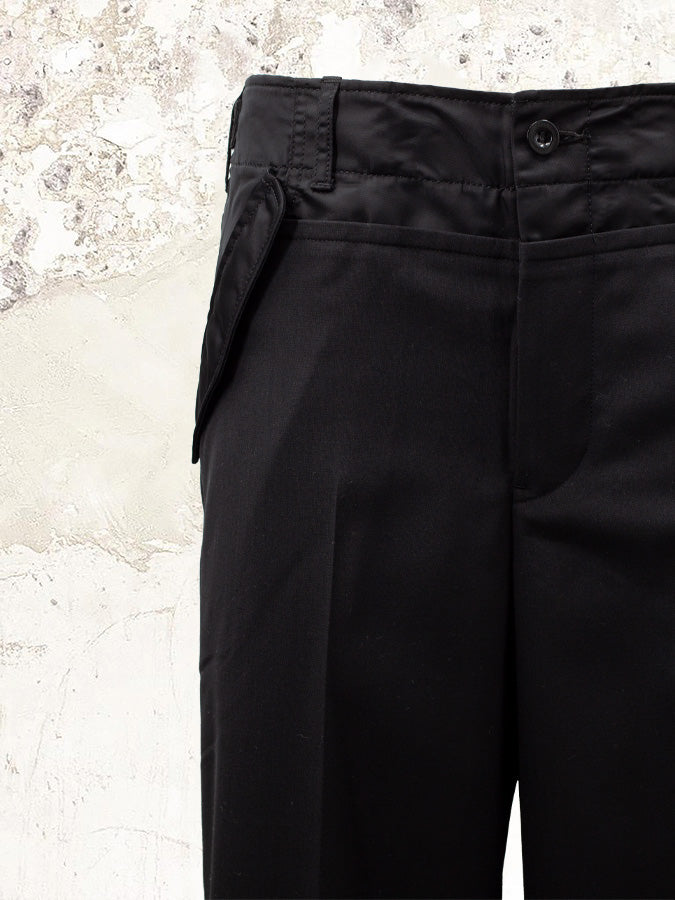 sacai suiting mix trousers
