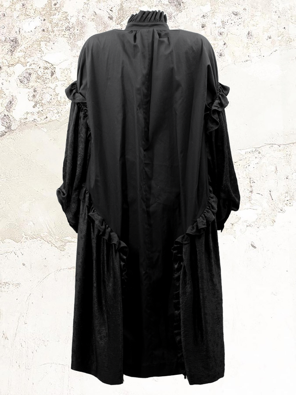 Noir Kei Ninomiya Ruffled shirt dress