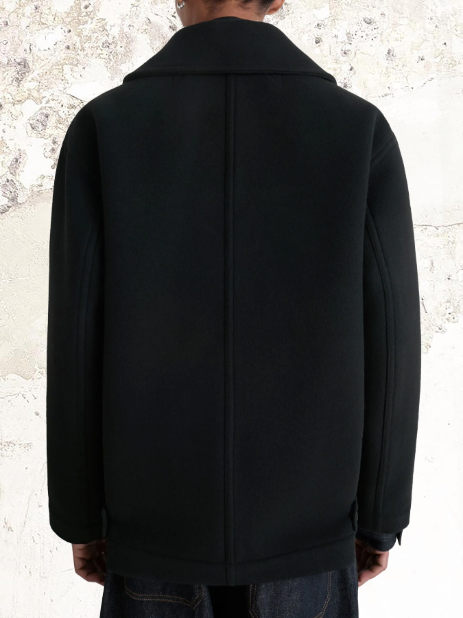 LEMAIRE double-breasted peacoat