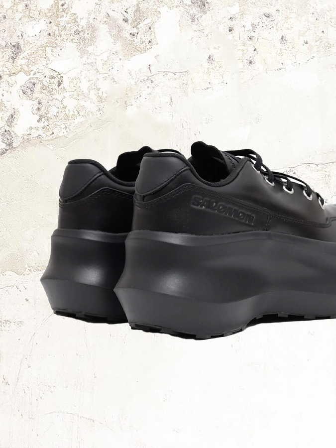 Comme Des Garçons Salomon leather platform sneakers