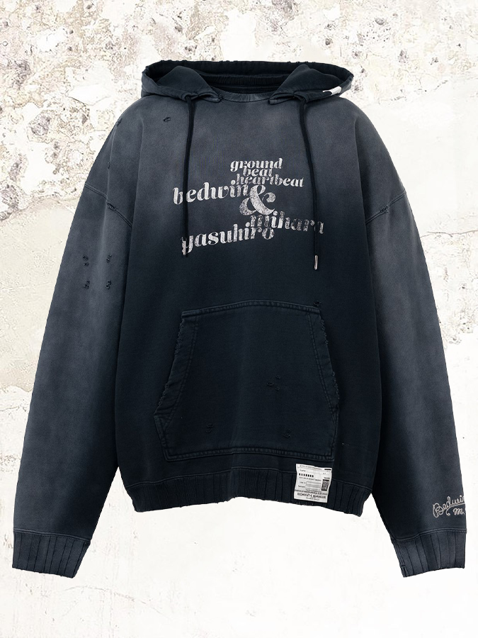 Maison Mihara Yasuhiro Photo Print Hoodie