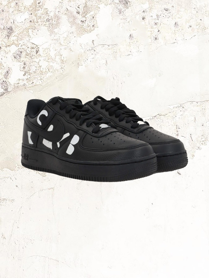 Black Comme Des Garçons x Nike Air Force 1 Low Retro sneakers