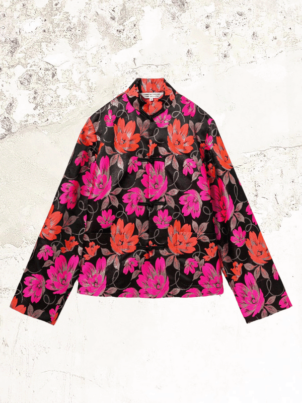 Comme Des Garçons Comme Des Garçons floral-pattern jacket – MDE