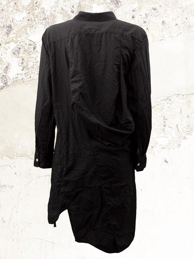 Comme des garçons 不對稱鈕扣襯衫