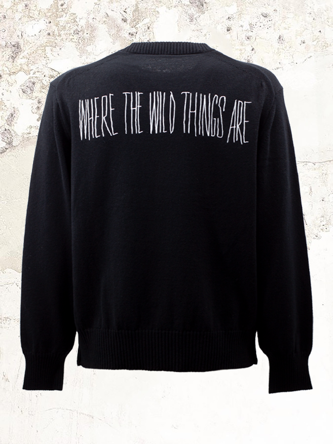 sacai Rundhals-Strickpullover