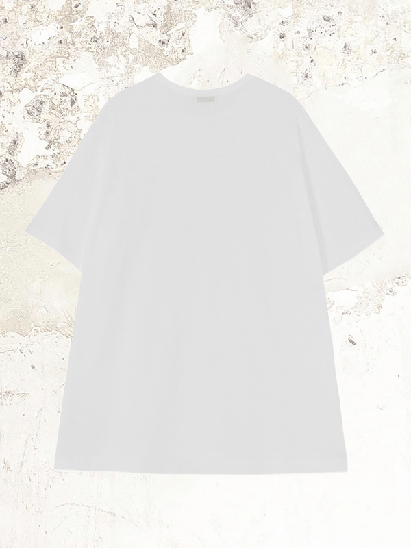 Yohji Yamamoto White Cotton T-Shirt