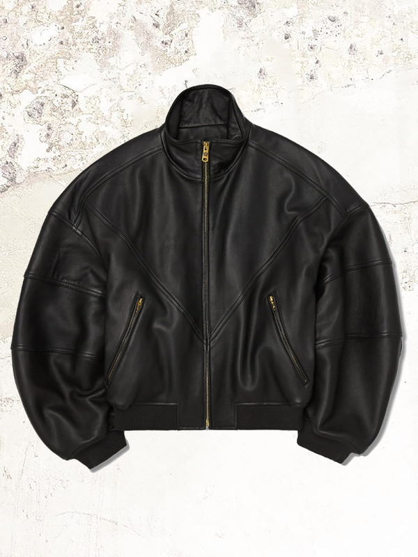 Willy Chavarria RIDER LEATHER JACKET