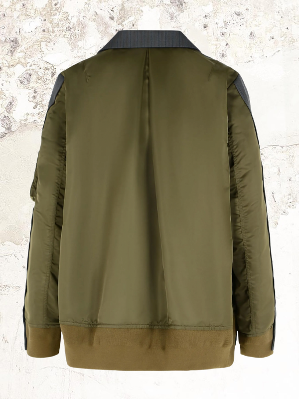 sacai double-breasted jacket