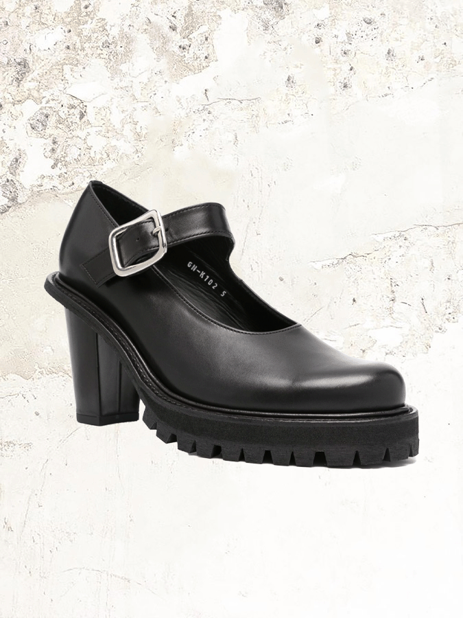 Comme Des Garçons 95mm Leder Sandalen