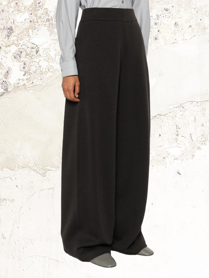 LEMAIRE wide-leg wool trousers
