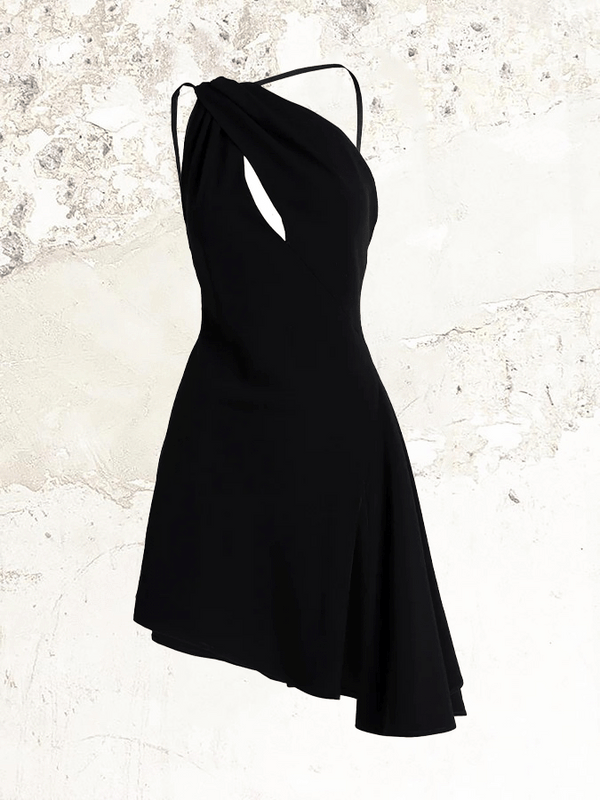 UNTTLD One-shoulder Ariane mini Dress