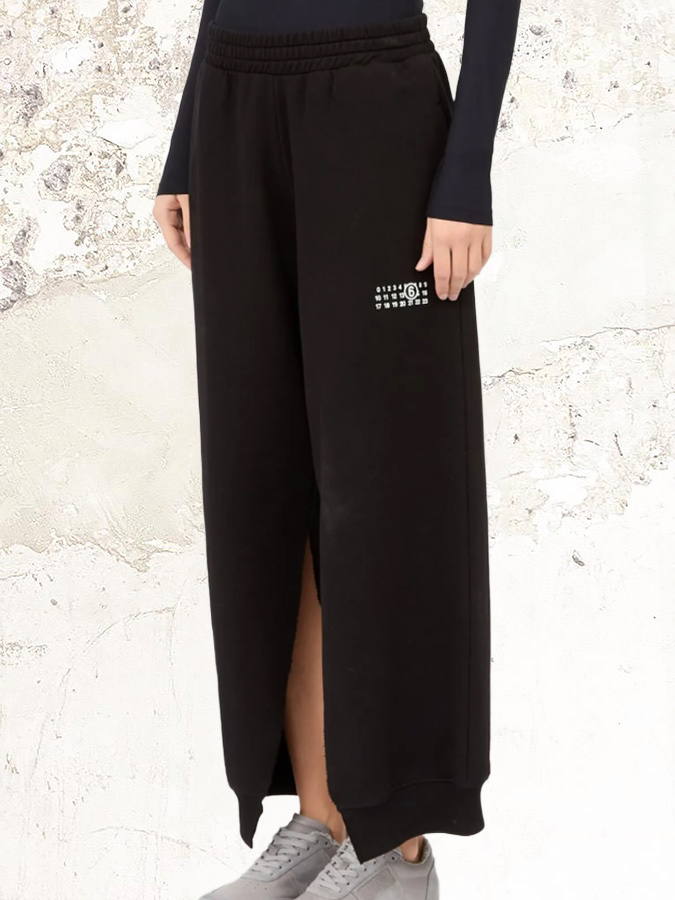 MM6 Maison Margiela хлопковые спортивные штаны