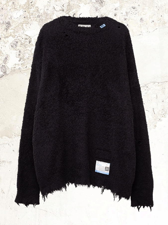 Maison Mihara Yasuhiro Brushed cotton knitted jumper