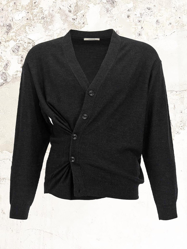 LEMAIRE V-neck wool-blend cardigan