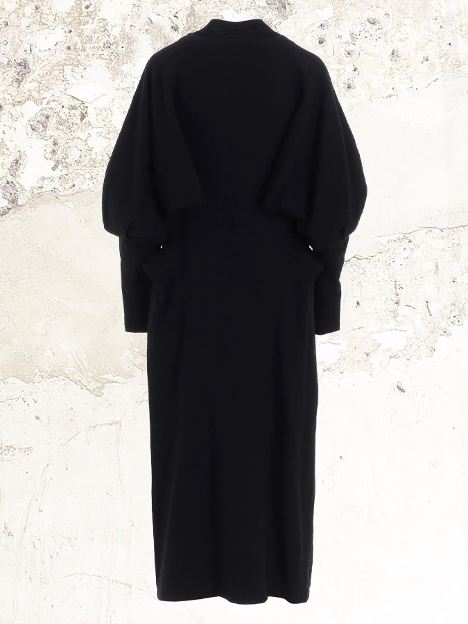 Limi feu SHRINKED BALLOON SLEEVE COAT