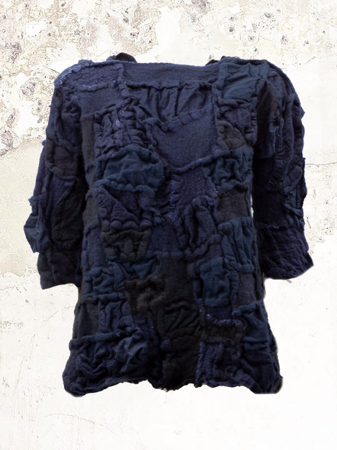 Daniela Gregis mosaic wool shirt