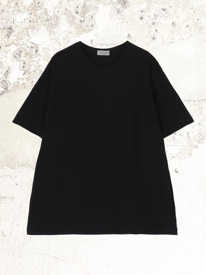 Yohji Yamamoto COTTON SINGLE JERSEY ROUND NECK T-shirt