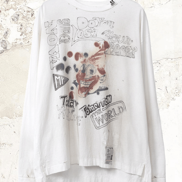 Maison Mihara Yasuhiro printed long sleeve T-Shirt – MDE
