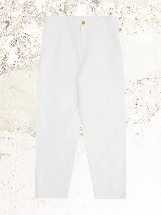 Black Comme des Garçons straight-leg trousers