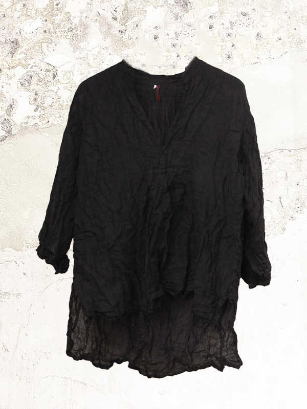 Daniela Gregis Linen Crinkled  blouse