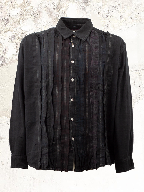 needles rebuild flannel shirt