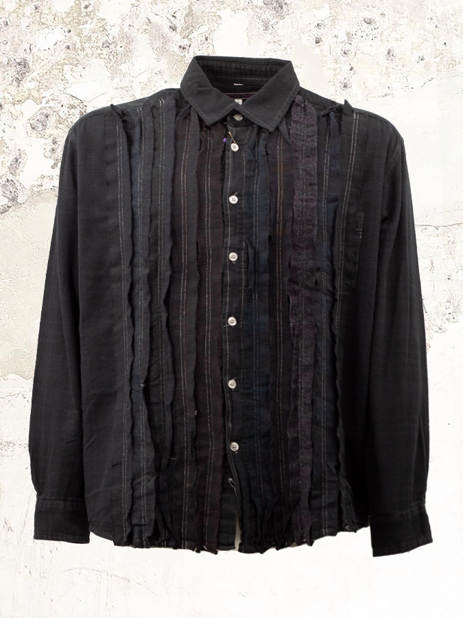 needles rebuild flannel shirt