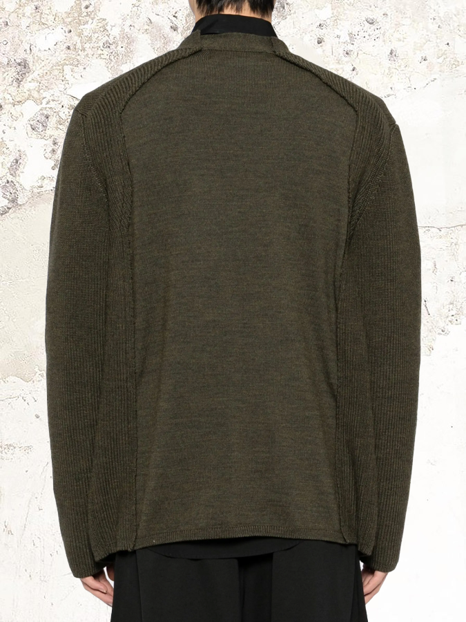 Comme Des Garçons Homme Plus 羊毛雙面開襟衫