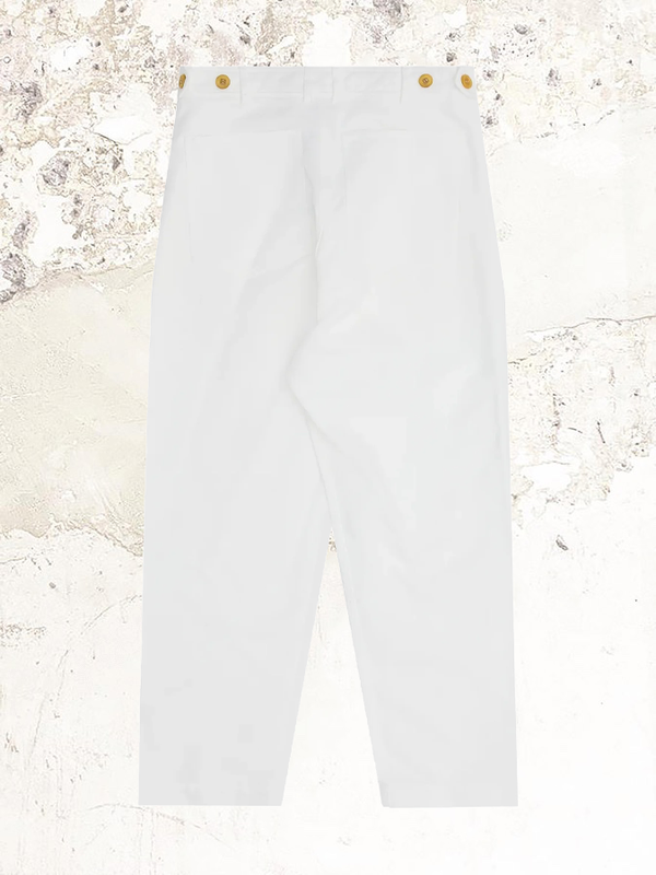 Black Comme des Garçons straight-leg trousers