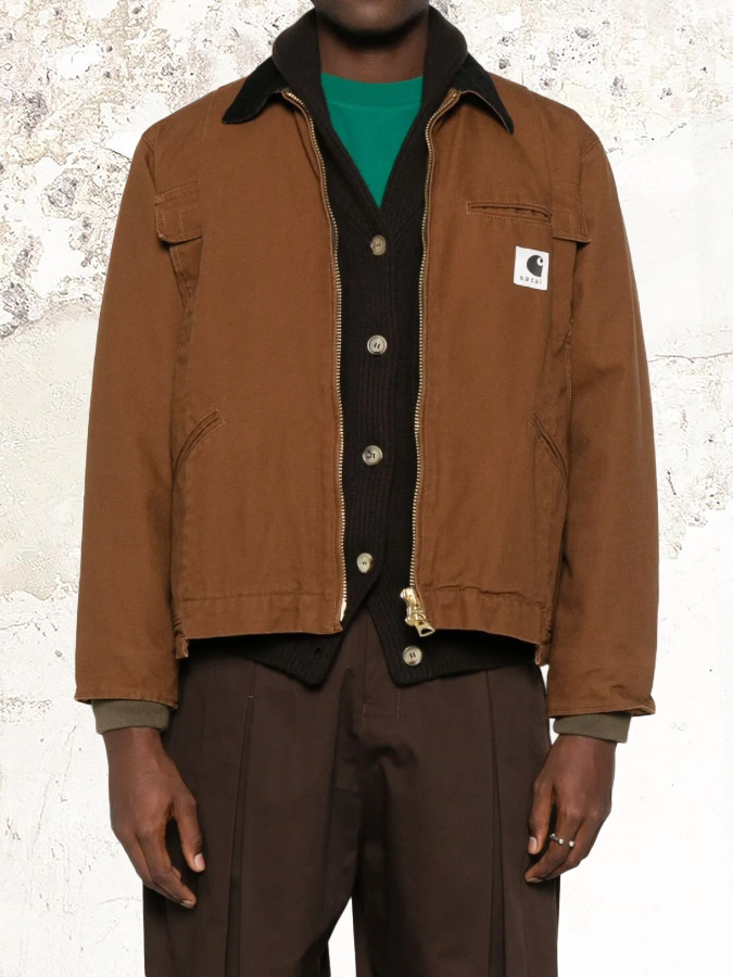 sacai x Carhartt WIP 燈芯絨領夾克